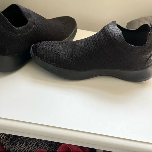 Vessi Black Knit Women's Athletic Shoes - Picture 6 of 15